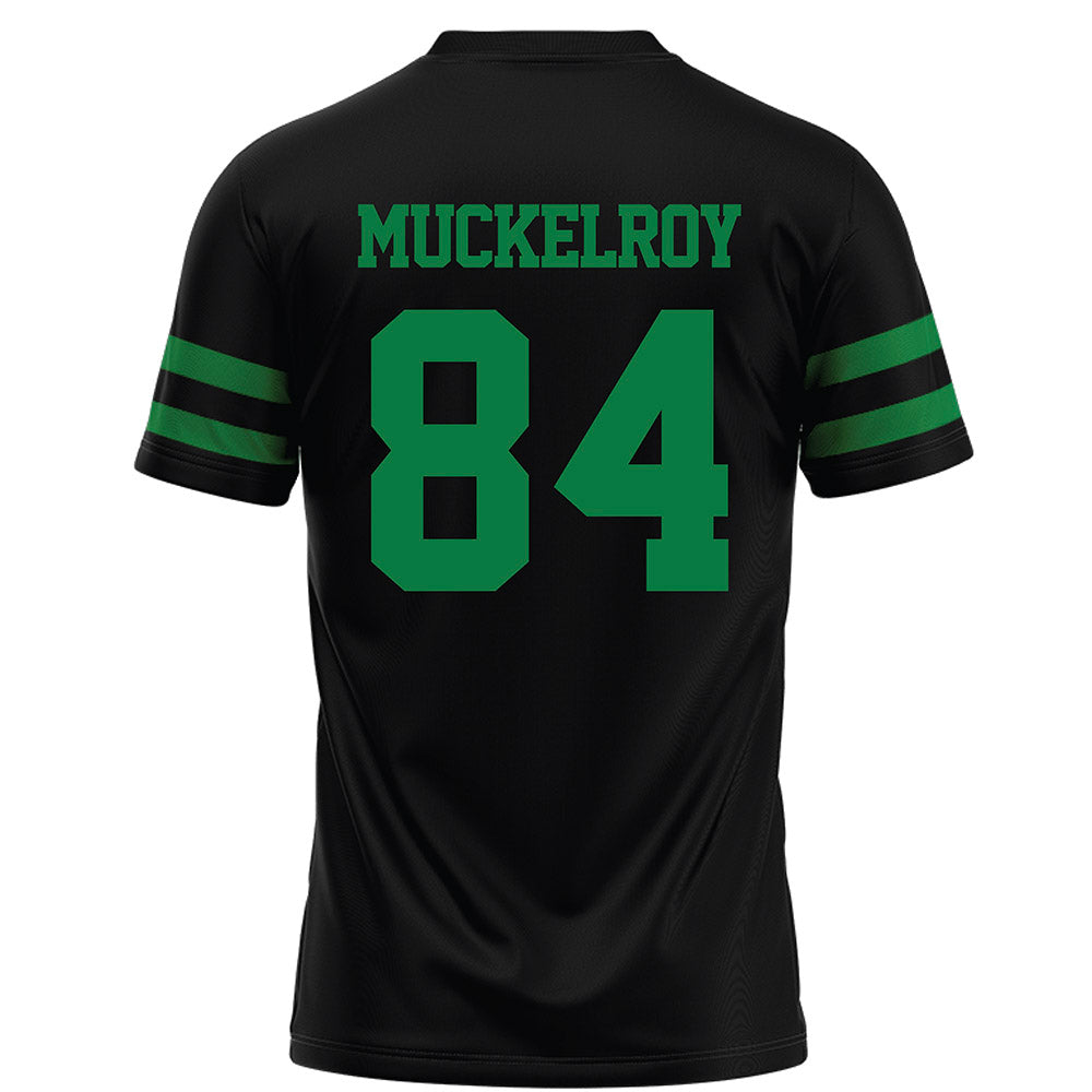 North Texas - NCAA Football : Jackson Muckelroy - Black Football Jersey-1