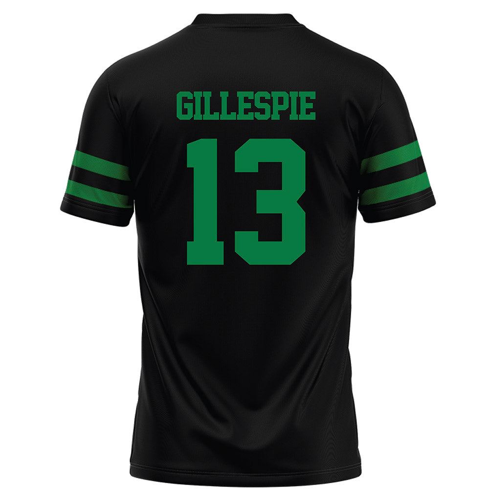 North Texas - NCAA Football : Graham Gillespie - Black Football Jersey-1