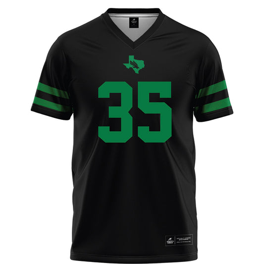 North Texas - NCAA Football : Kaeden Swann - Black Football Jersey-0