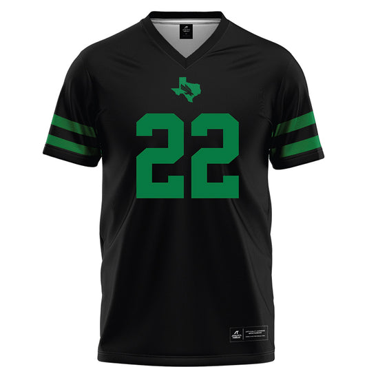 North Texas - NCAA Football : Colin Page - Black Football Jersey-0
