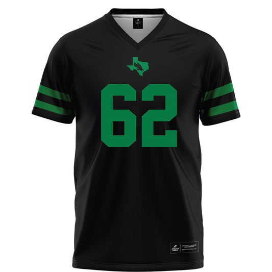 North Texas - NCAA Football : Amarion Berry - Black Football Jersey-0