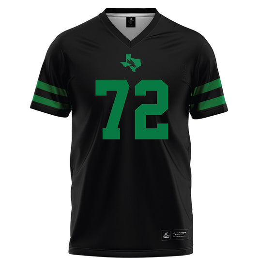 North Texas - NCAA Football : Neto Umeozulu - Black Football Jersey-0