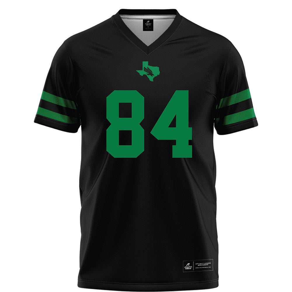 North Texas - NCAA Football : Jackson Muckelroy - Black Football Jersey-0