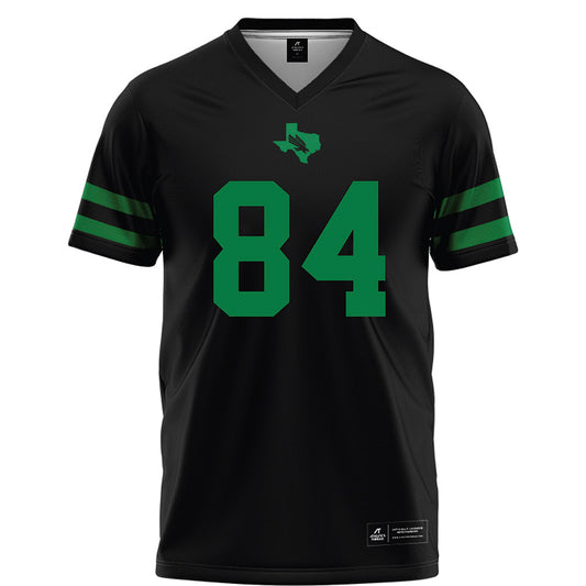 North Texas - NCAA Football : Jackson Muckelroy - Black Football Jersey-0