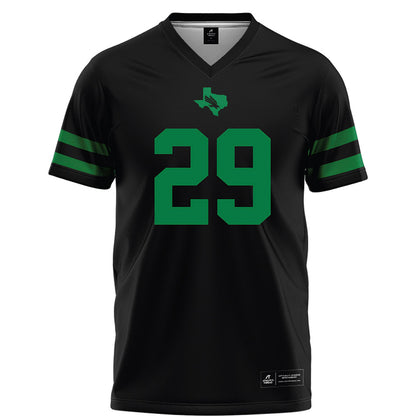 North Texas - NCAA Football : Kamdon McFarland - Black Football Jersey-0