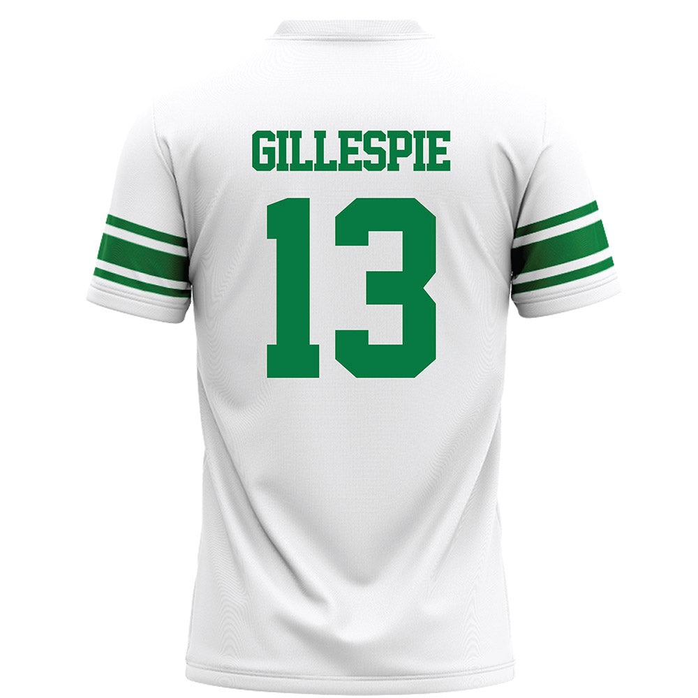 North Texas - NCAA Football : Graham Gillespie - White Football Jersey-1