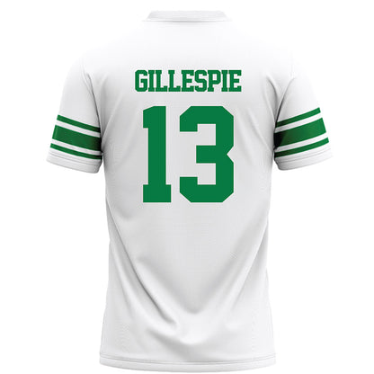 North Texas - NCAA Football : Graham Gillespie - White Football Jersey-1