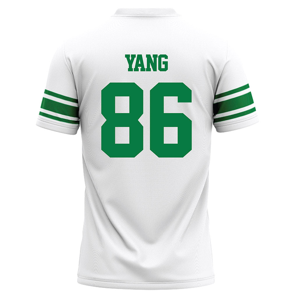 North Texas - NCAA Football : Zach Yang - White Football Jersey-1