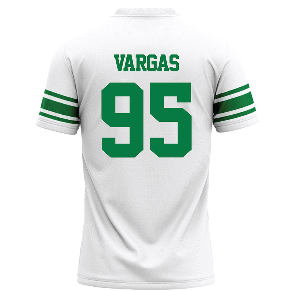 North Texas - NCAA Football : Rudy Vargas - White Football Jersey-1