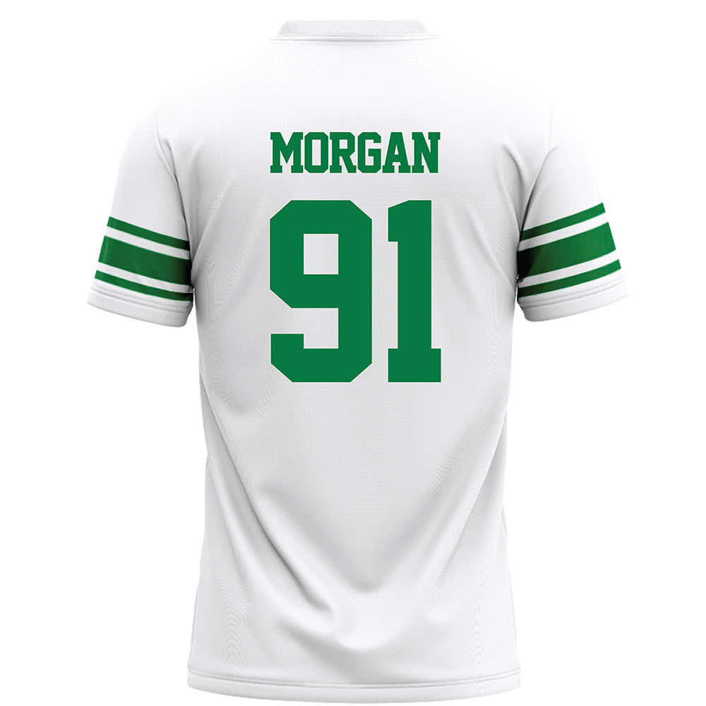 North Texas - NCAA Football : Demetrie Morgan - White Football Jersey-1