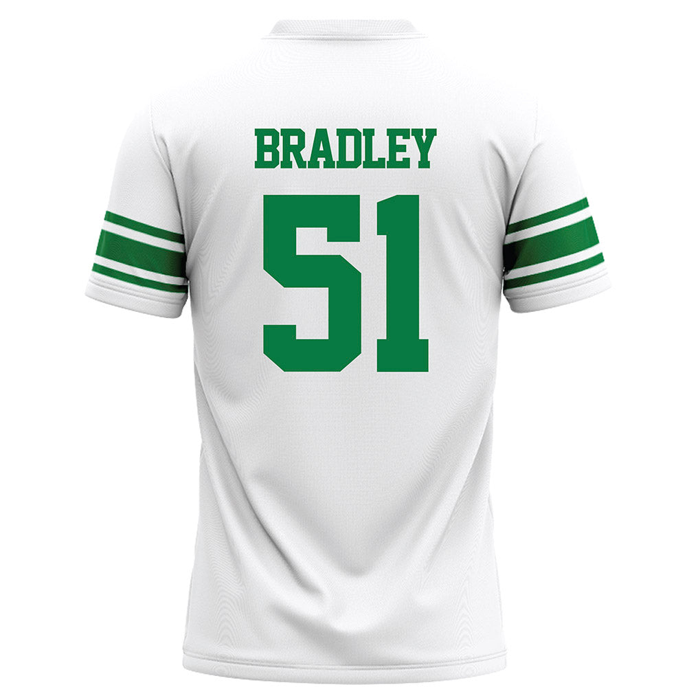 North Texas - NCAA Football : Keelene Bradley - White Football Jersey-1