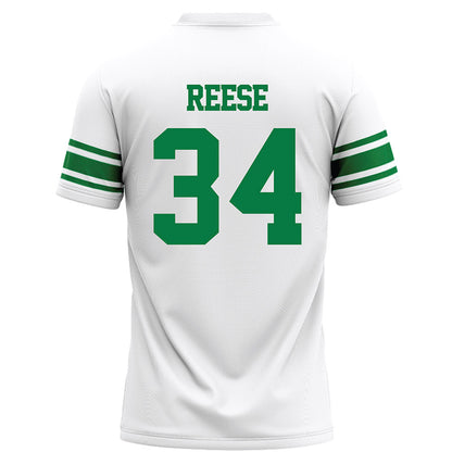 North Texas - NCAA Football : Brenden Reese - White Football Jersey-1