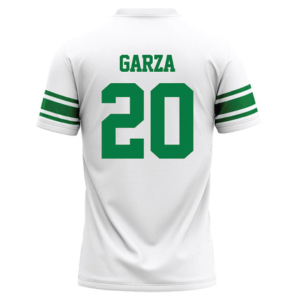 North Texas - NCAA Football : Bryce Garza - White Football Jersey-1
