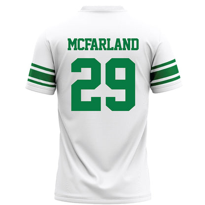 North Texas - NCAA Football : Kamdon McFarland - White Football Jersey-1