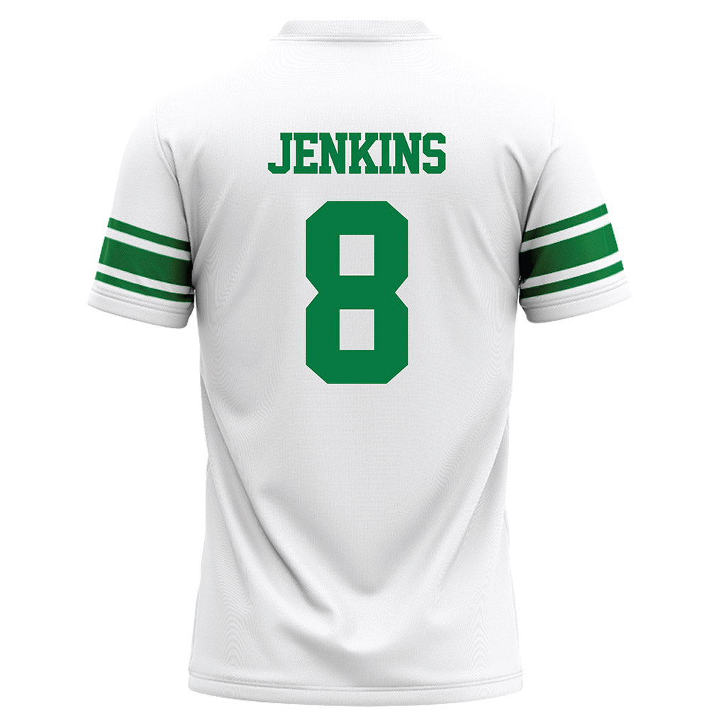 North Texas - NCAA Football : Caden Jenkins - White Football Jersey-1