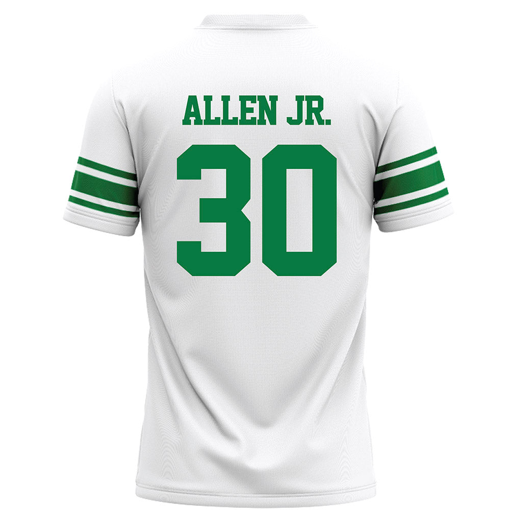 North Texas - NCAA Football : BJ Allen Jr. - White Football Jersey-1