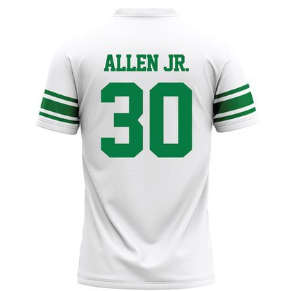 North Texas - NCAA Football : BJ Allen Jr. - White Football Jersey-1