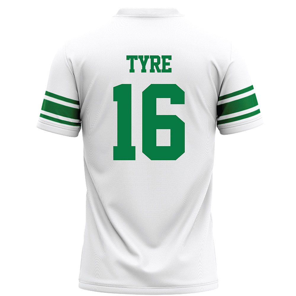 North Texas - NCAA Football : James Tyre - White Football Jersey-1