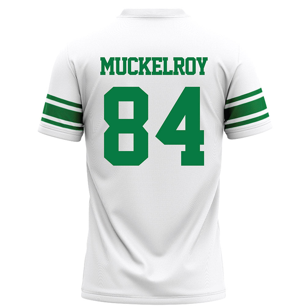 North Texas - NCAA Football : Jackson Muckelroy - White Football Jersey-1