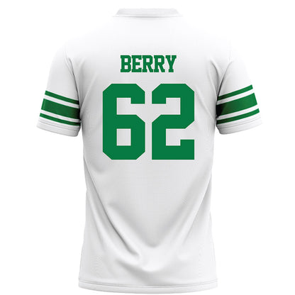 North Texas - NCAA Football : Amarion Berry - White Football Jersey-1