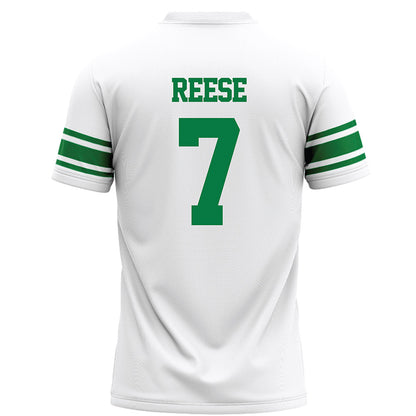 North Texas - NCAA Football : Max Reese - White Football Jersey-1