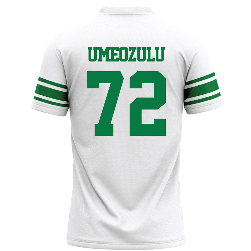 North Texas - NCAA Football : Neto Umeozulu - White Football Jersey-1