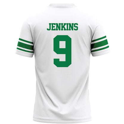 North Texas - NCAA Football : Cameren Jenkins - White Football Jersey-1