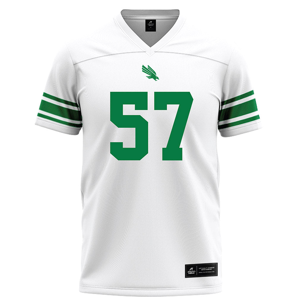 North Texas - NCAA Football : Chandler Strong - White Football Jersey-0