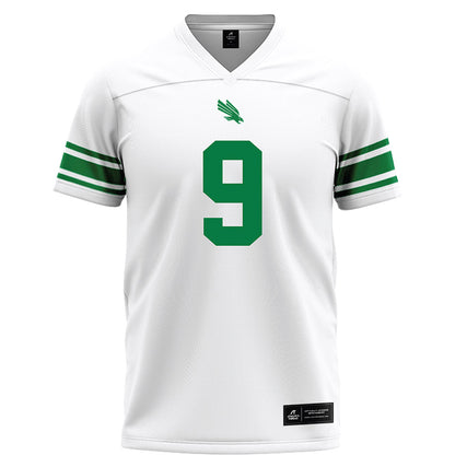 North Texas - NCAA Football : Cameren Jenkins - White Football Jersey-0