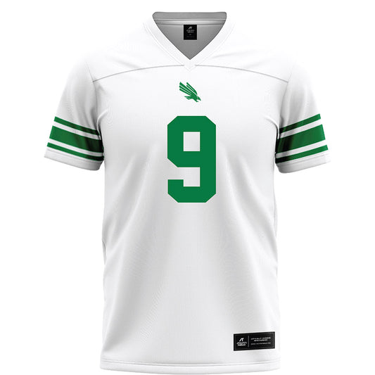 North Texas - NCAA Football : Cameren Jenkins - White Football Jersey-0