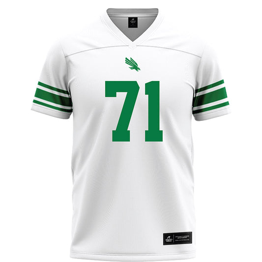 North Texas - NCAA Football : Johnny Williams IV - White Football Jersey-0