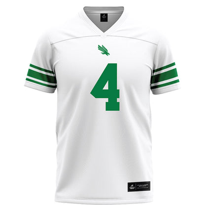 North Texas - NCAA Football : CJ Coombes - White Football Jersey-0