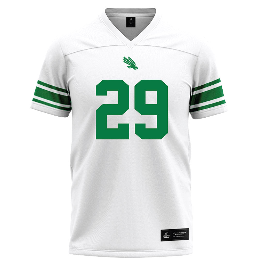 North Texas - NCAA Football : Kamdon McFarland - White Football Jersey-0