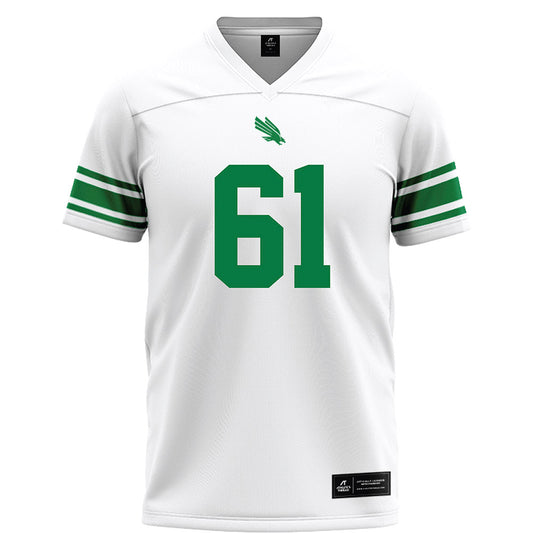 North Texas - NCAA Football : Drew Cunningham - White Football Jersey-0