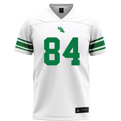 North Texas - NCAA Football : Jackson Muckelroy - White Football Jersey-0