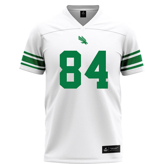 North Texas - NCAA Football : Jackson Muckelroy - White Football Jersey-0