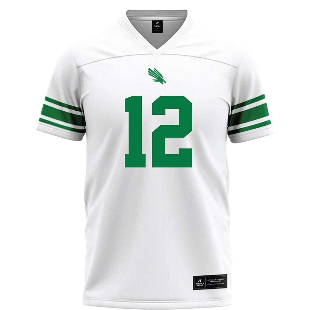 North Texas - NCAA Football : Chris Jimerson jr - White Football Jersey-0