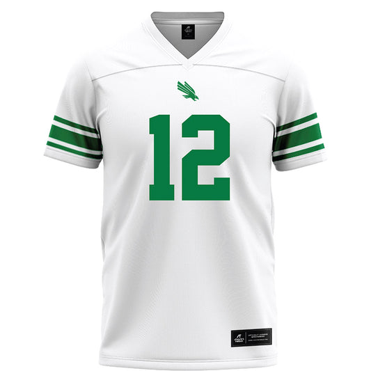North Texas - NCAA Football : Chris Jimerson jr - White Football Jersey-0