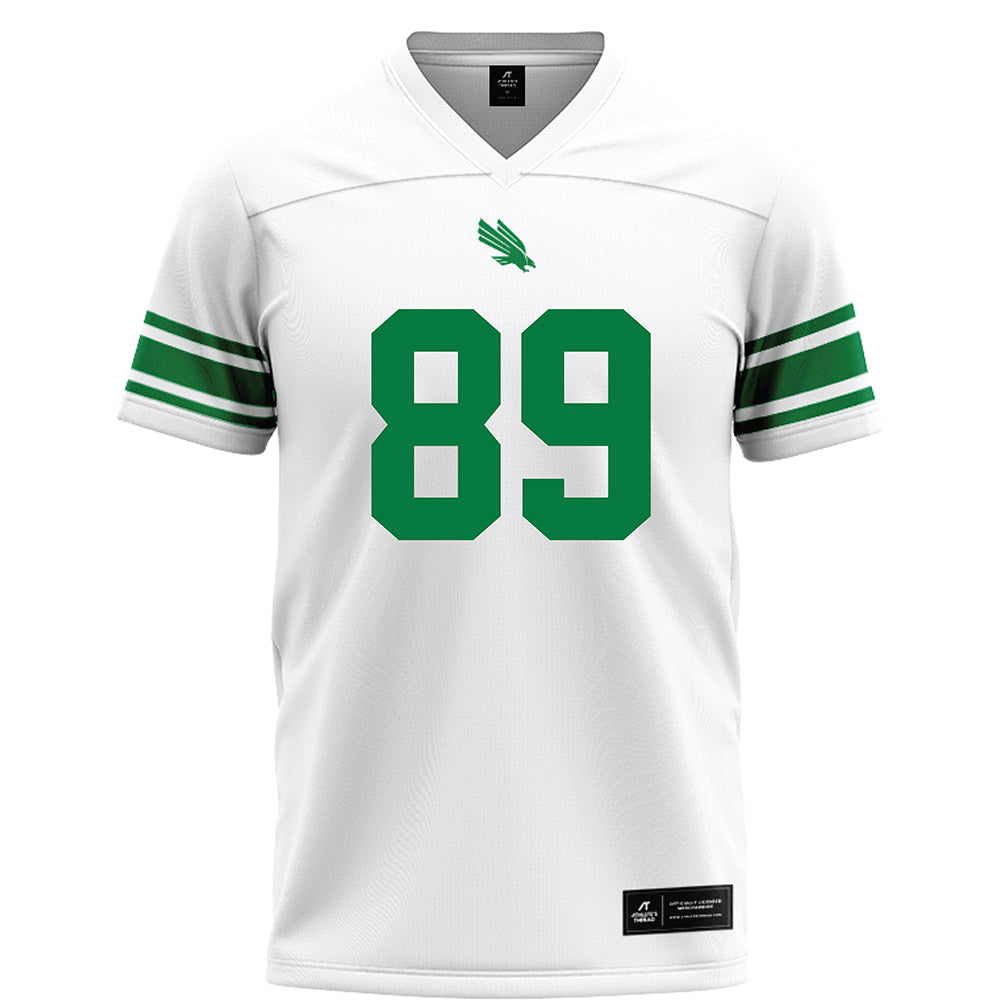 North Texas - NCAA Football : Jerious Singletary - White Football Jersey-0