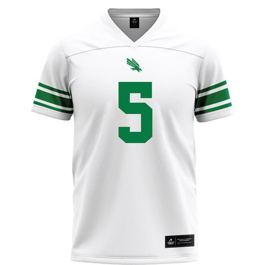 North Texas - NCAA Football : Chase Canada - White Football Jersey-0