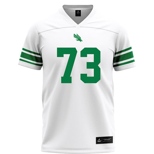 North Texas - NCAA Football : Julio Madero IV - White Football Jersey-0