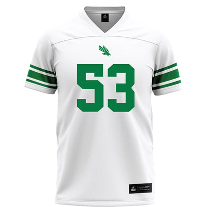 North Texas - NCAA Football : Dylan Shaw - White Football Jersey-0