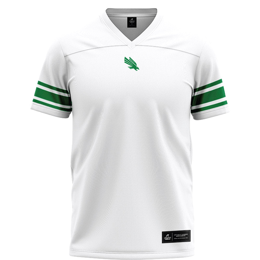 North Texas - NCAA Football : Luke Crudgington - White Football Jersey-0