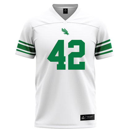 North Texas - NCAA Football : Brayden Knox - White Football Jersey-0