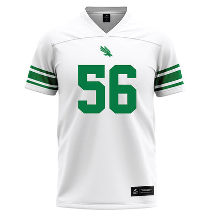 North Texas - NCAA Football : Austin Odette - White Football Jersey-0