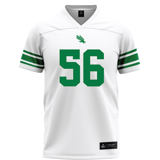 North Texas - NCAA Football : Austin Odette - White Football Jersey-0