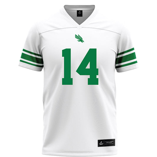 North Texas - NCAA Football : Kyle Koch - White Football Jersey-0