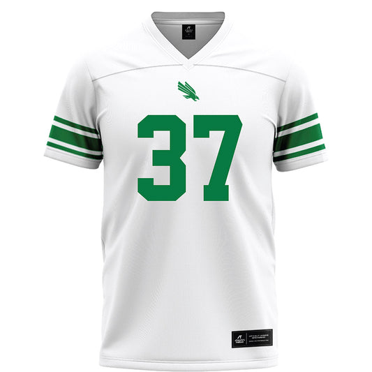North Texas - NCAA Football : Ian Ratliff - White Football Jersey-0
