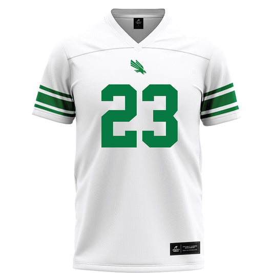 North Texas - NCAA Football : Christian Lorenzo - White Football Jersey-0