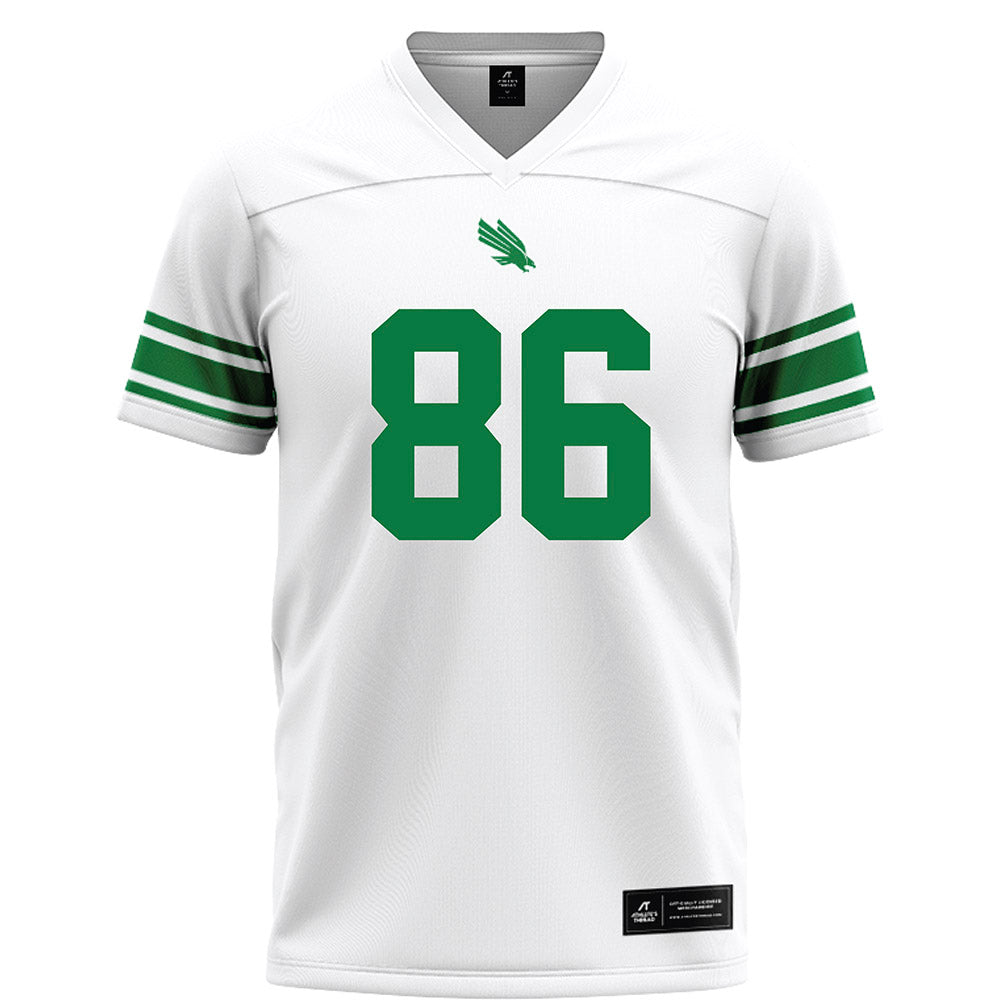 North Texas - NCAA Football : Zach Yang - White Football Jersey-0